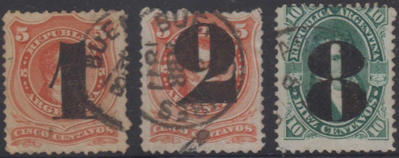Argentina 1877 — Provisionals