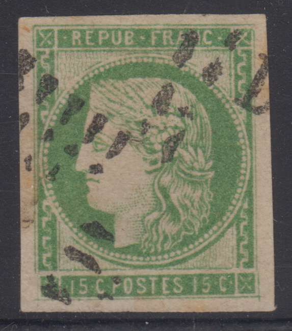 France 1849 — Scott 2