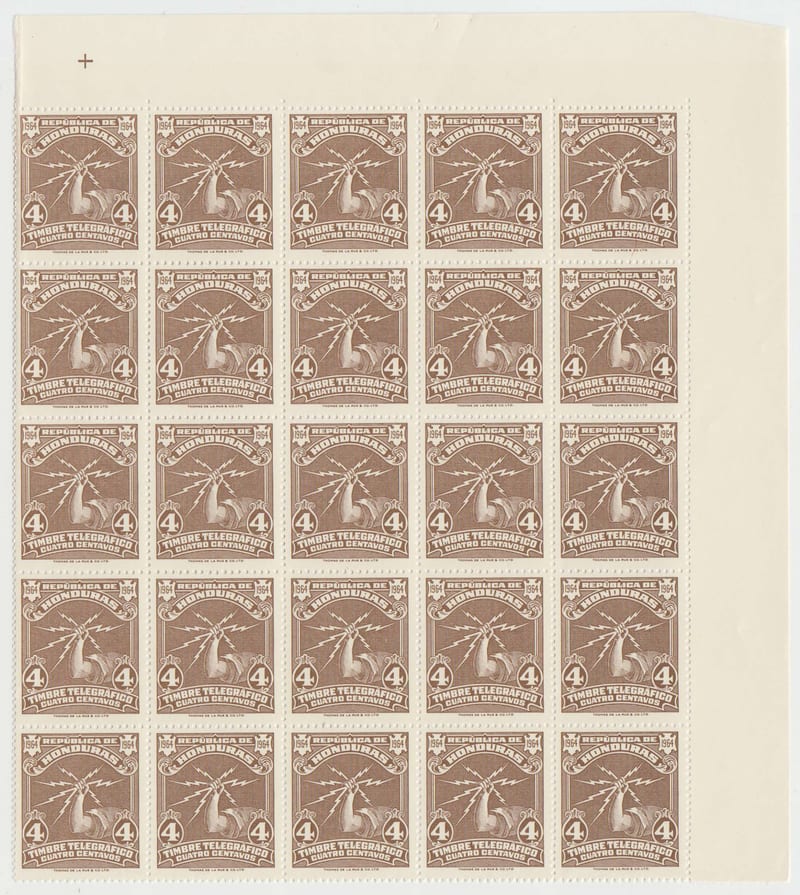 Honduras 1934 — Telegraph