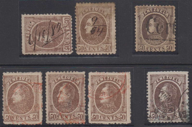 Venezuela 1880 — Bolivar