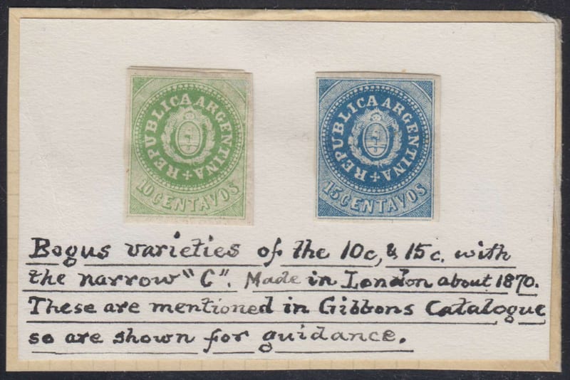Argentina 1862 — Coat of Arms