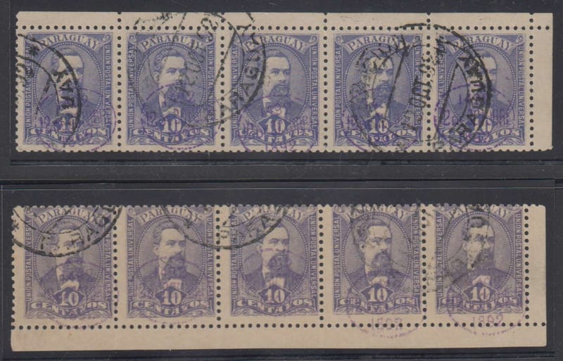 Paraguay 1892 — Columbus