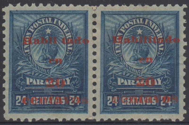Paraguay 1902 — Scott 69