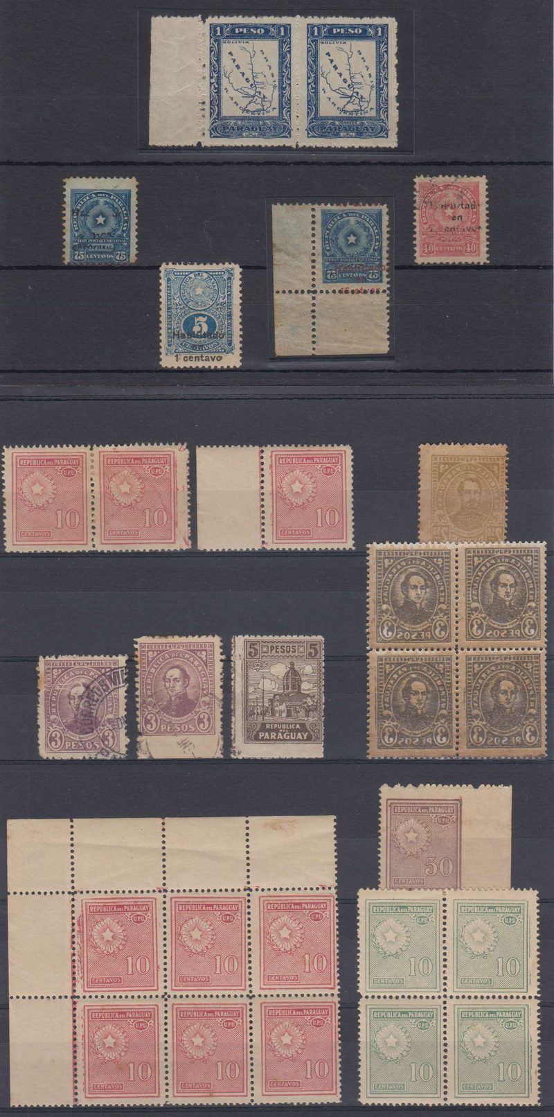 Paraguay 1924 — Specialized group