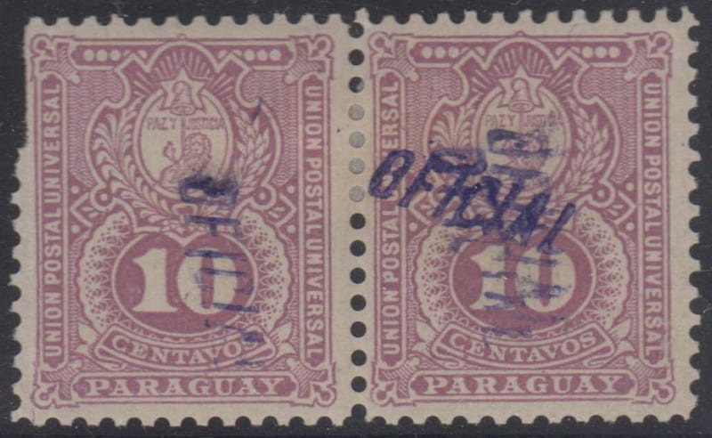 Paraguay 1890 — Scott 024