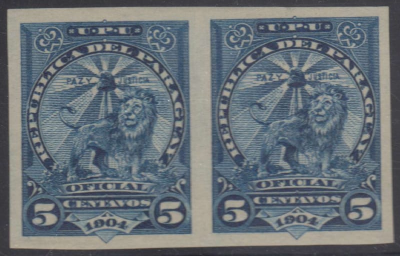 Paraguay 1905 — Official issue