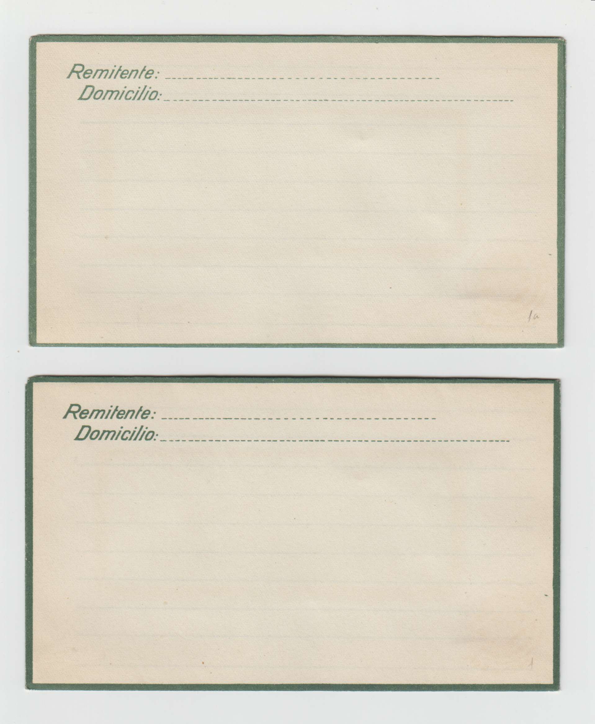 Mexico 1933 — Correograma Letter Sheets