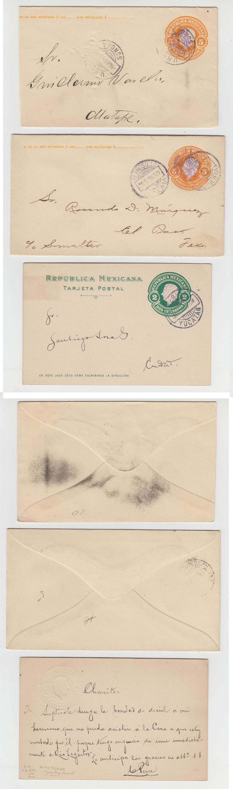 Mexico 1914 — Revolutionary Issue