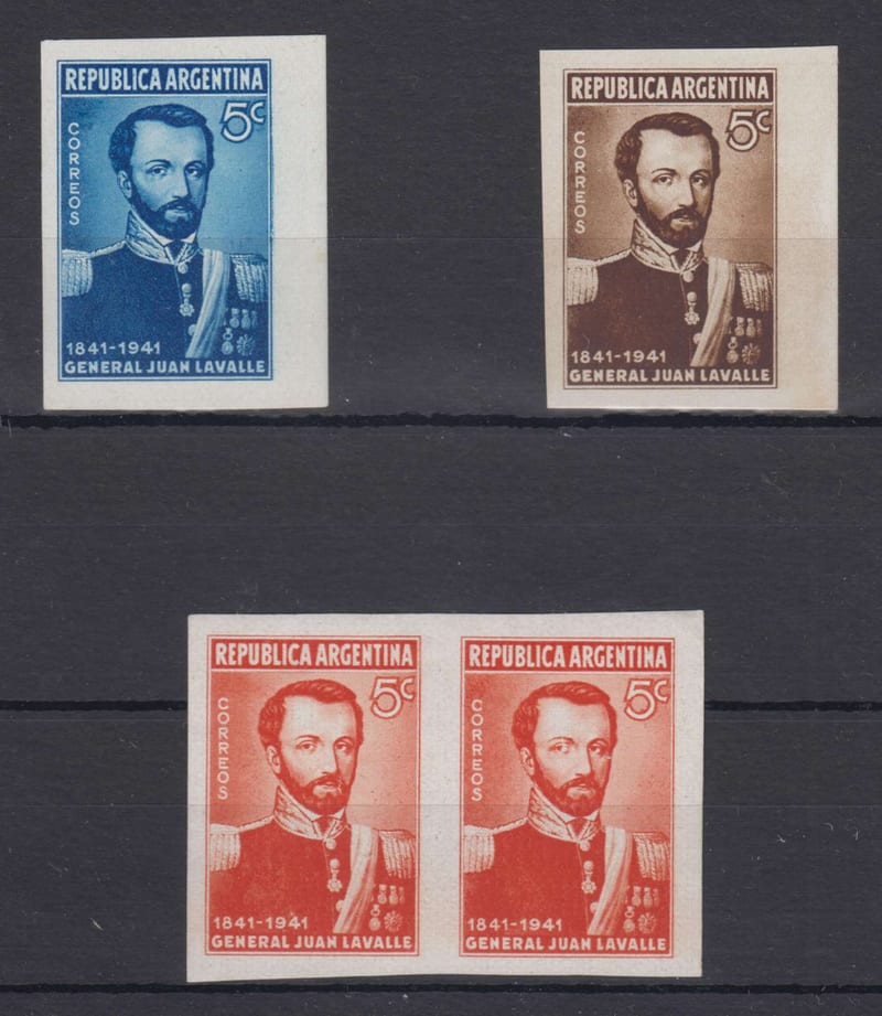 Argentina 1941 — Lavalle issue Scott 479