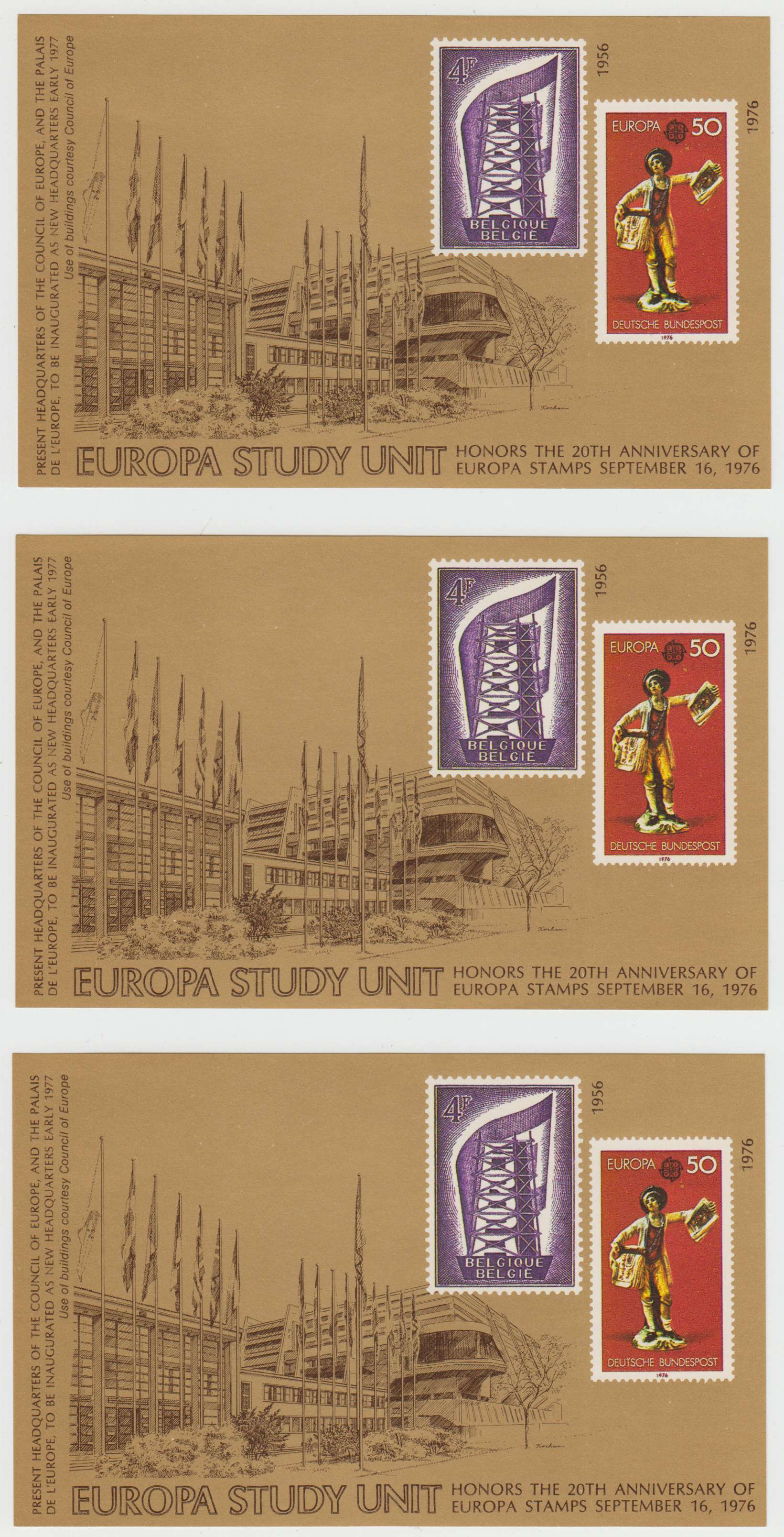 Belgium 1976 — Europa Study Group