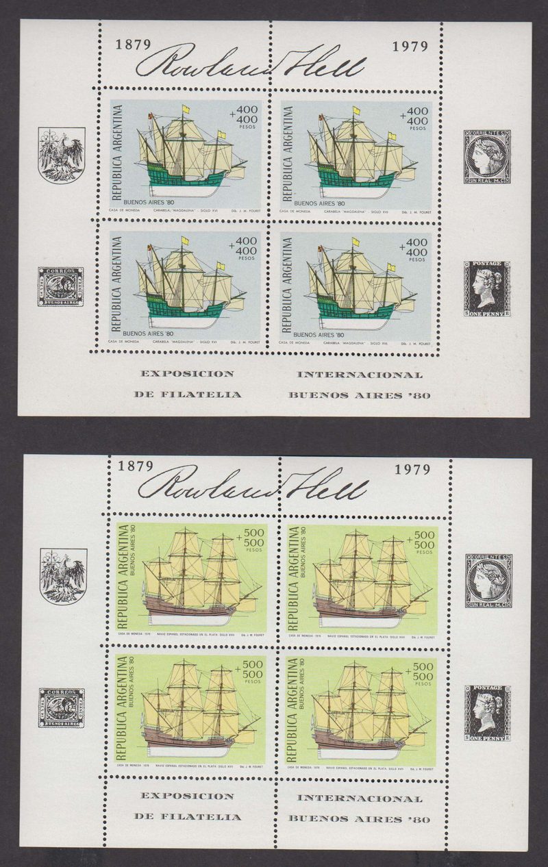 Argentina 1979 — Scott B80-b83