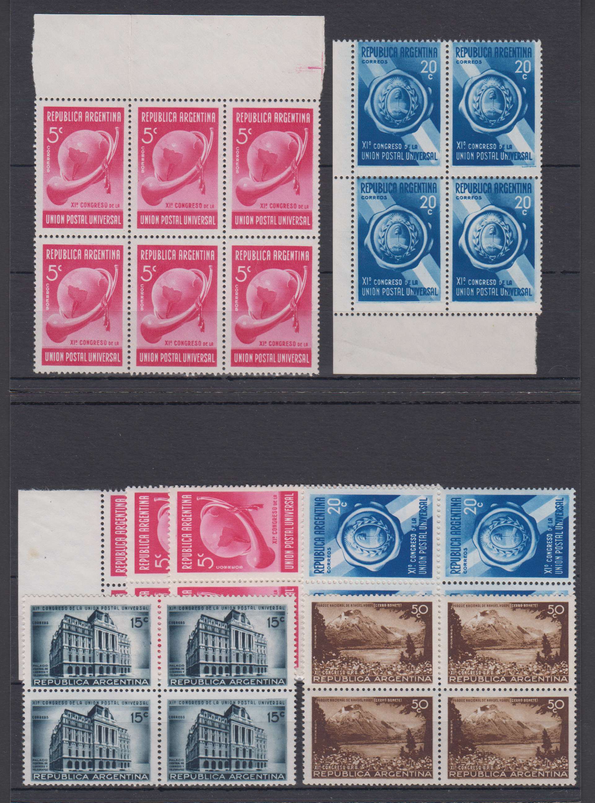 Argentina 1939 — Upu issue