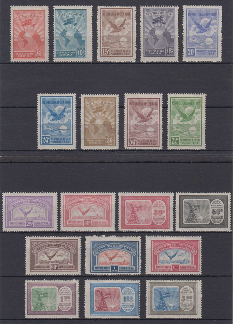Argentina 1928 — airpost issue
