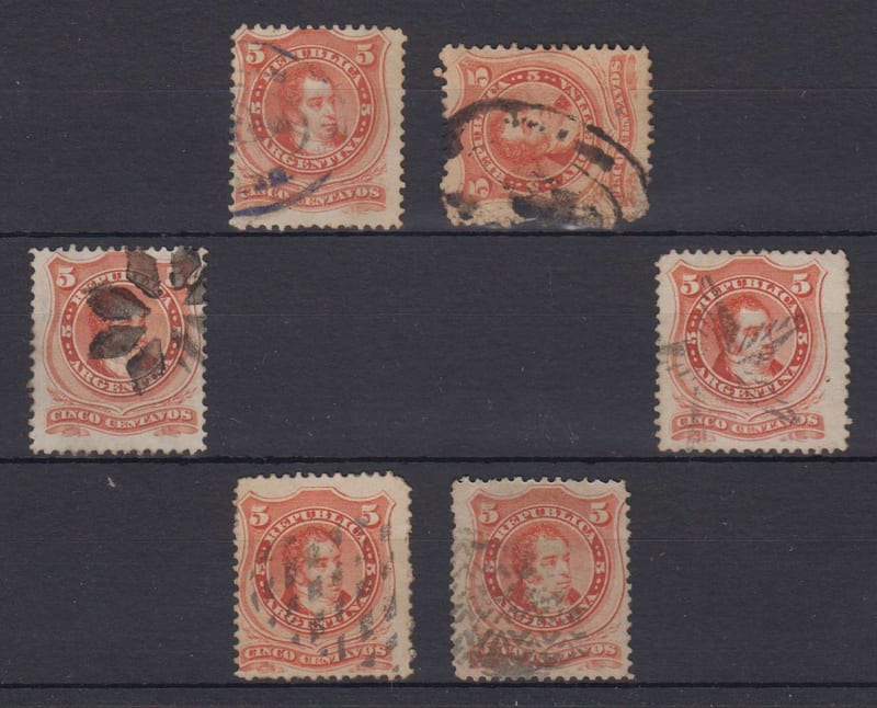 Argentina 1867 — Scott 20