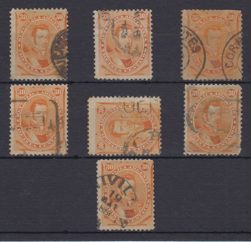 Argentina 1873 — Scott 24