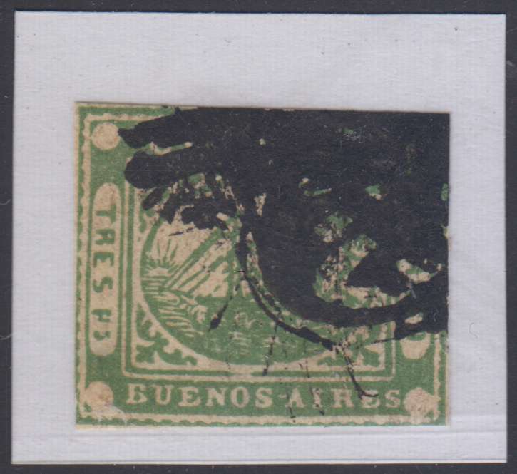 Argentina 1858 — Steamship