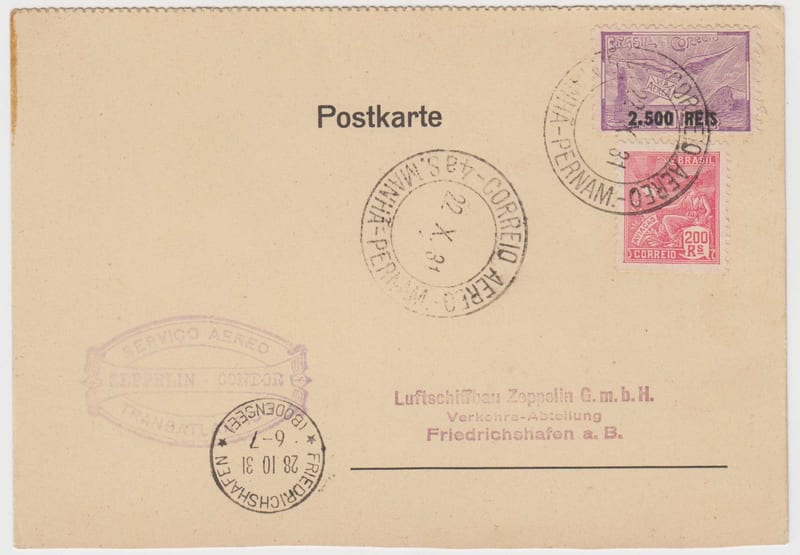 Brazil 1931 — Oct 22