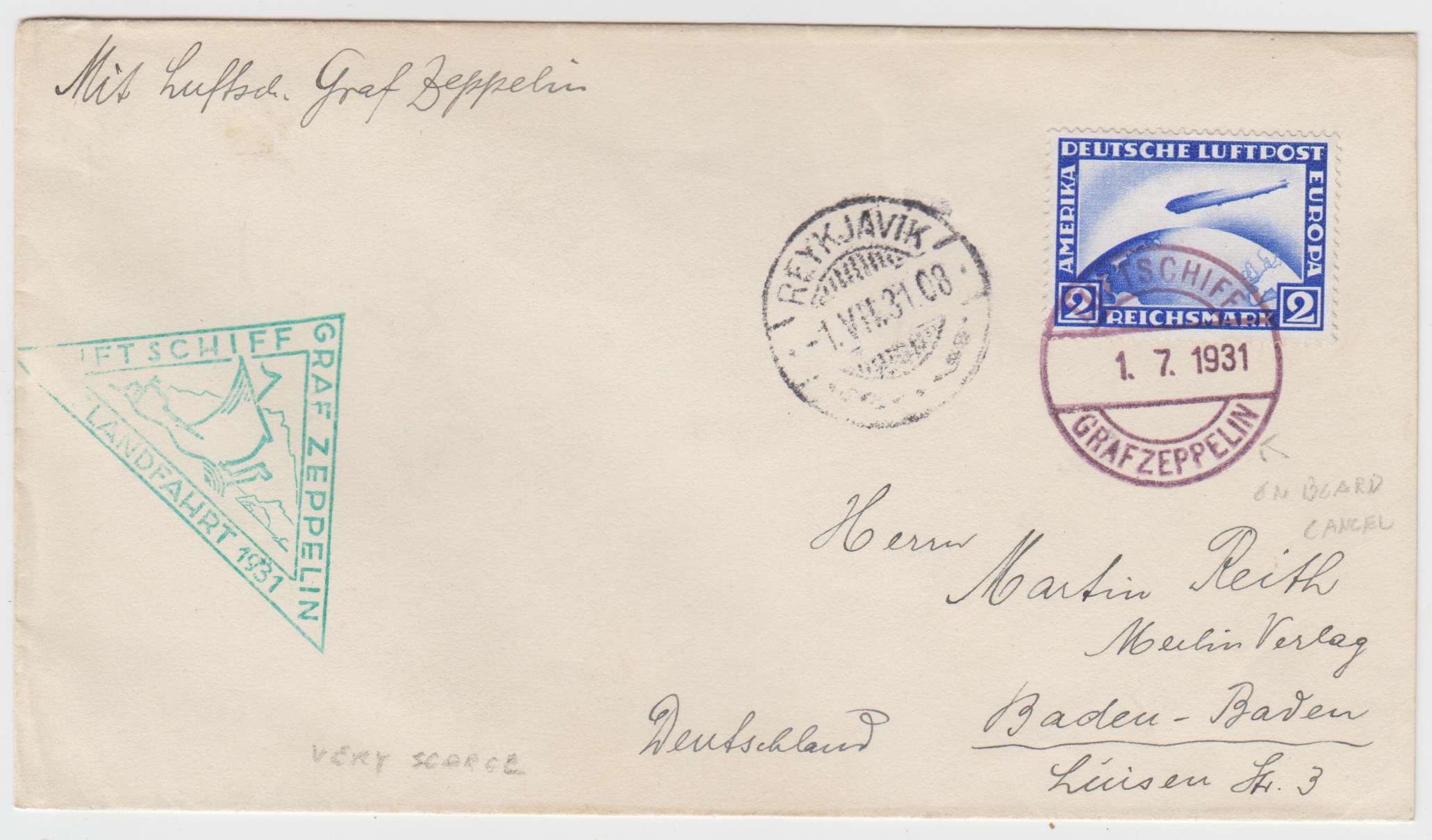 Iceland 1931 — July 1