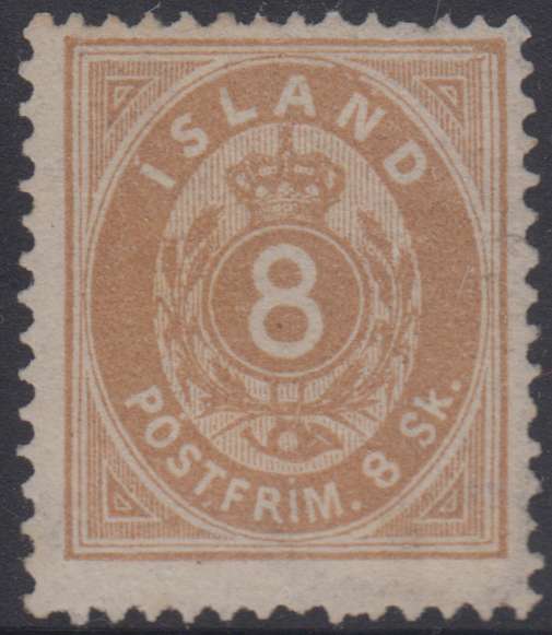 Iceland 1873 — Scott 3