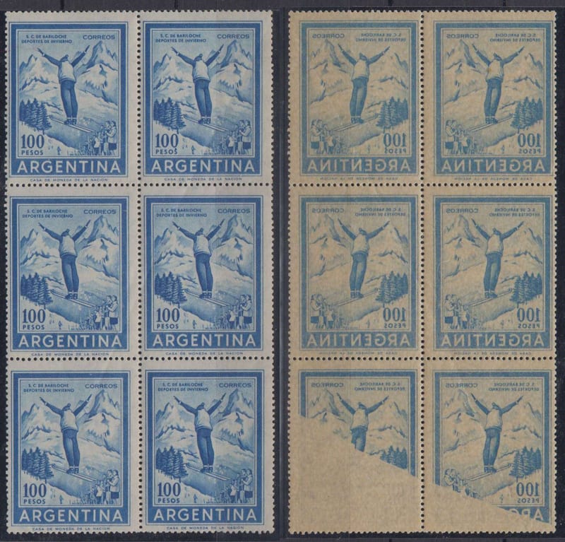 Argentina 1961 — Scott 704 variety