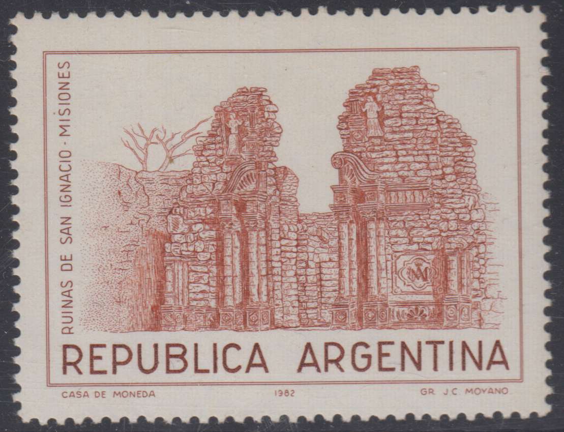 Argentina 1982 — Scott 1389 top value
