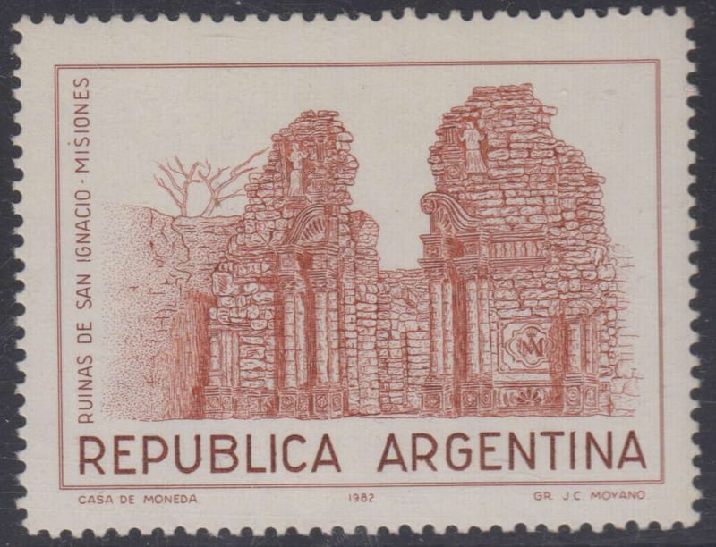 Argentina 1982 — Scott 1389 top value