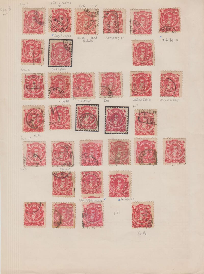 Argentina 1888 — Kidd issue