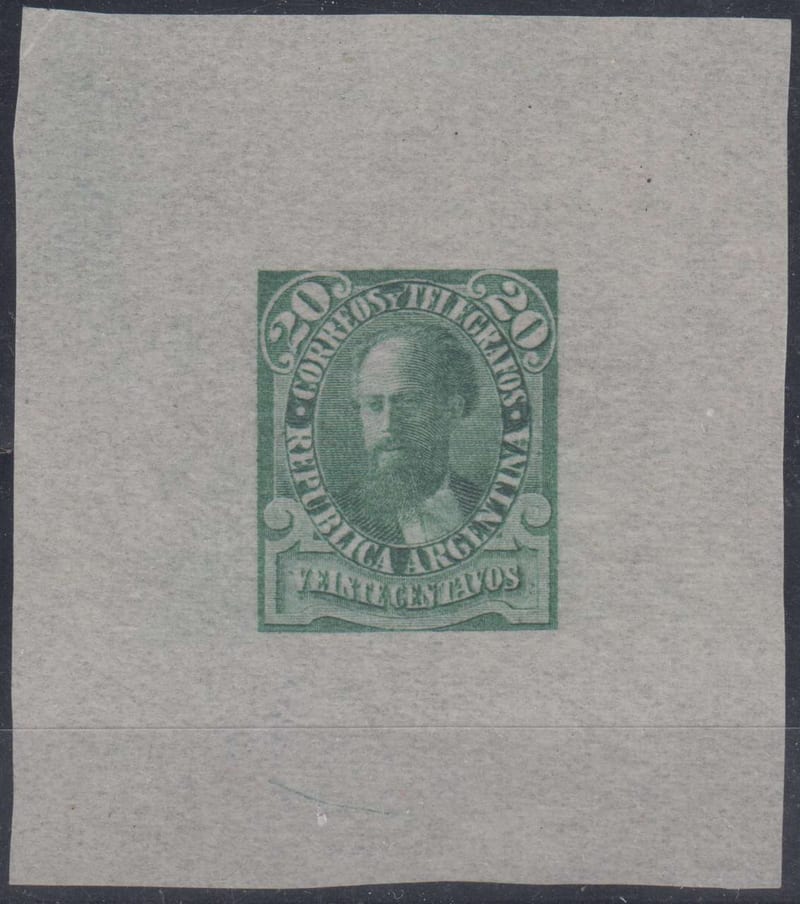 Argentina 1889 — Unadopted Design