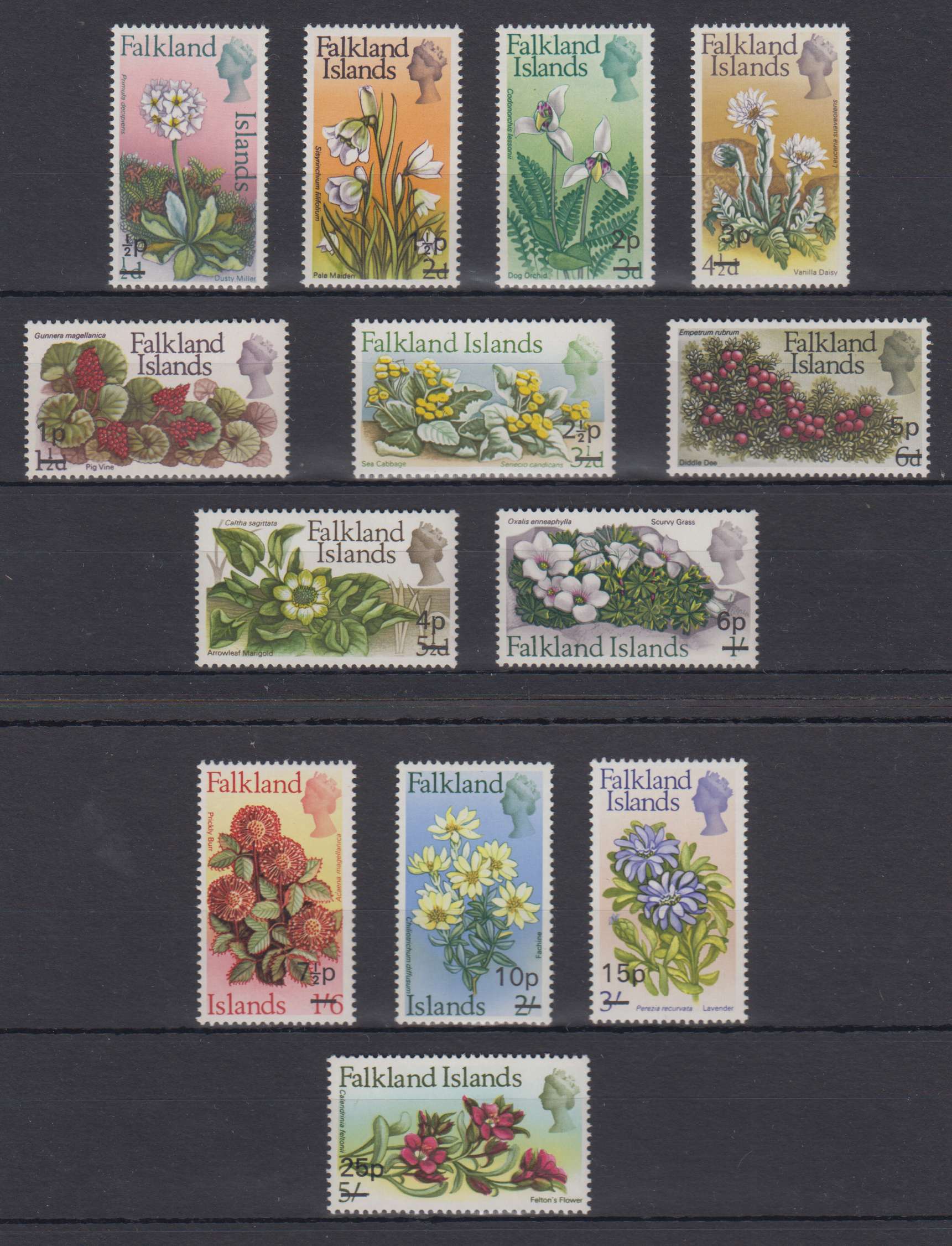 Falkland Islands 1971 — Scott 197-209