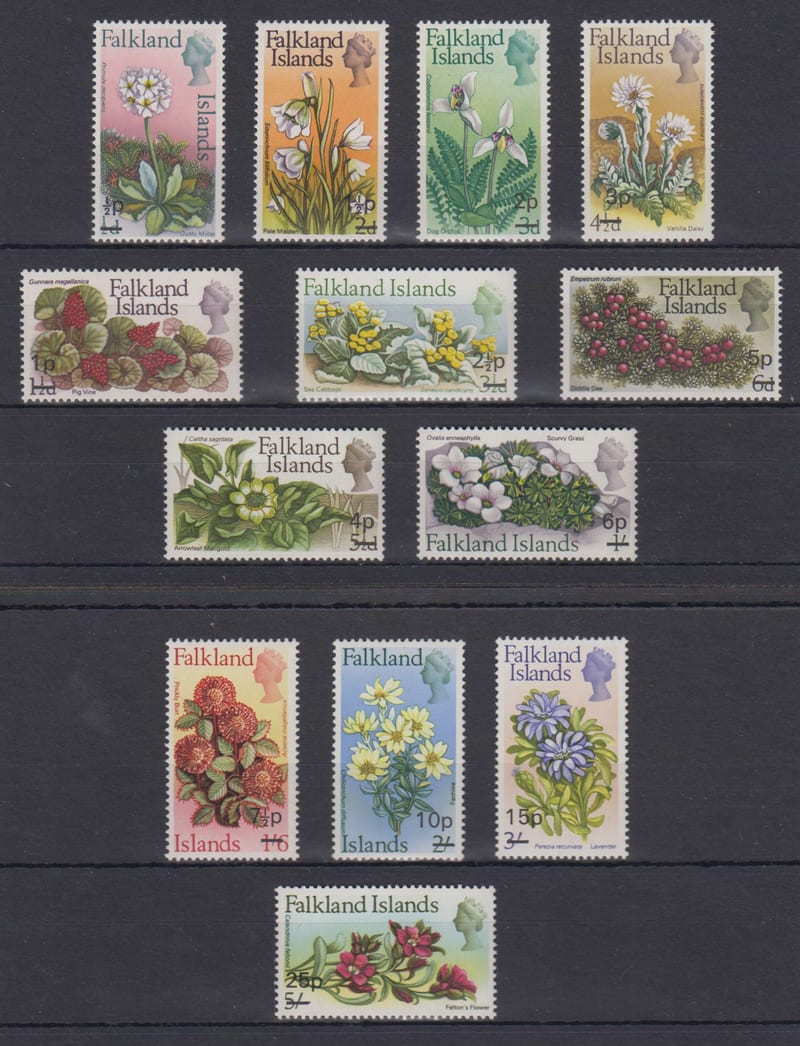 Falkland Islands 1971 — Scott 197-209