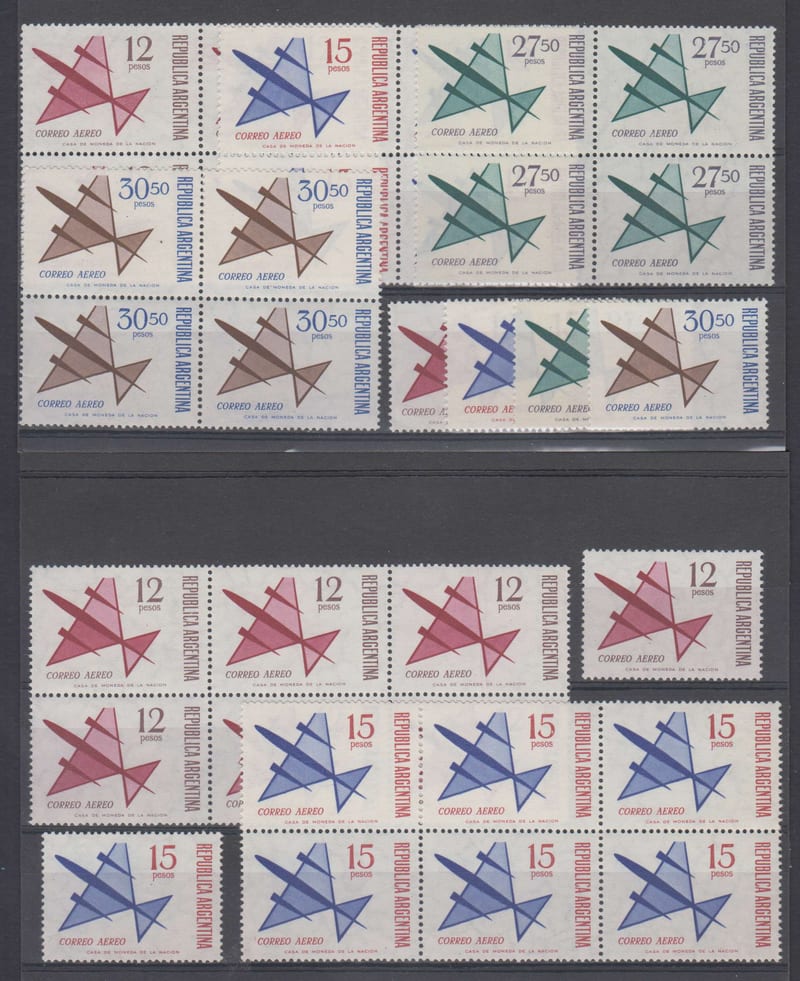 Argentina — Scott C101-c104