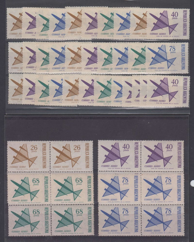 Argentina — Scott C108-c111
