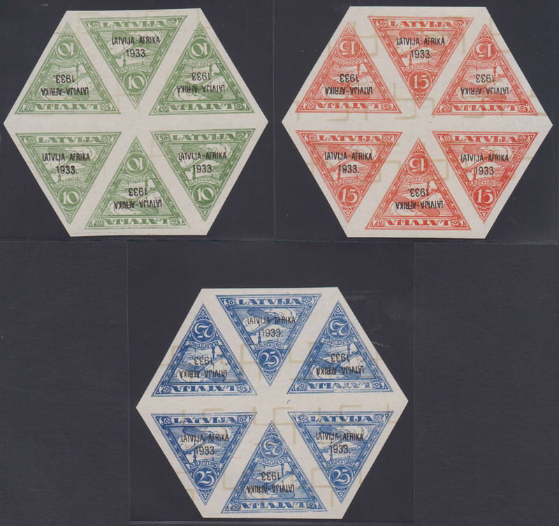 Latvia 1933 — Airpost issue