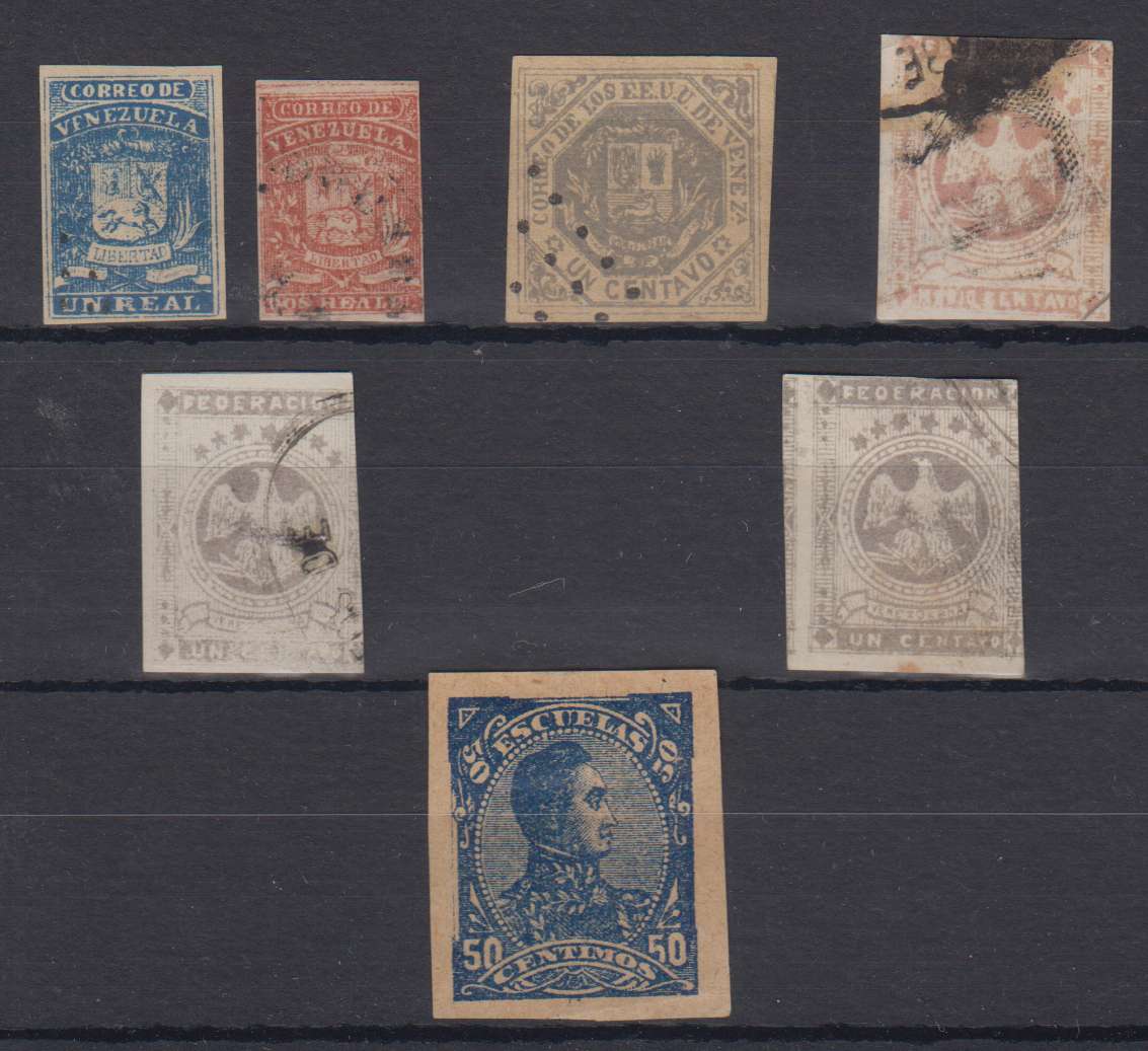 Venezuela 1859 — isuues