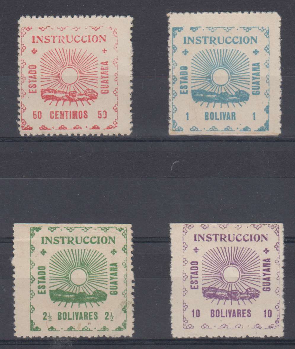 Venezuela 1903 — Local stamps