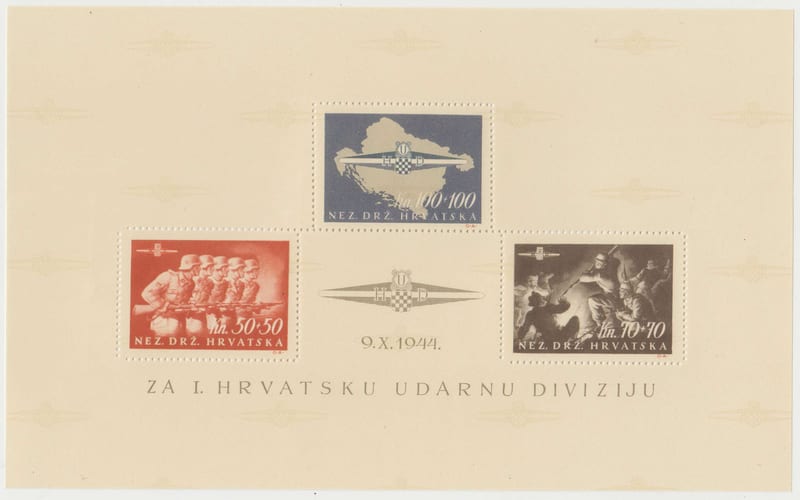 Croatia 1944 — First Croatian Storm Division