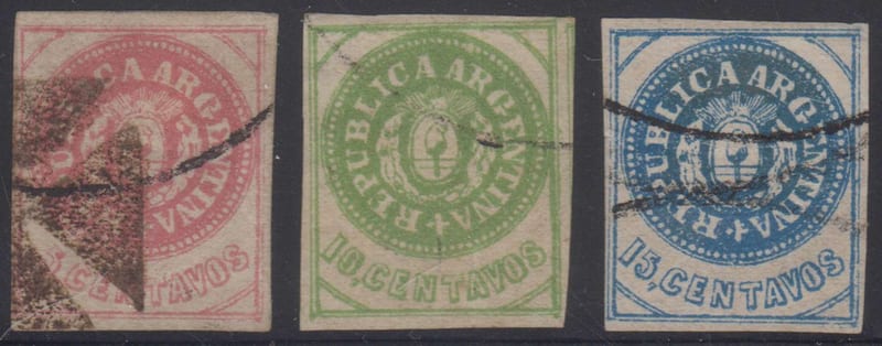 Argentina 1862 — Coat of Arms