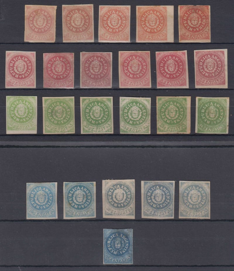 Argentina 1862 — Coat of Arms
