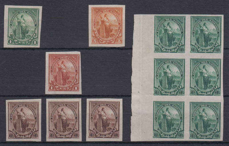 El Salvador 1894 — Liberty