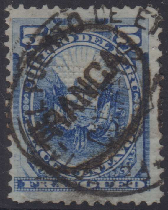 Peru 1883 — Scott 7N1