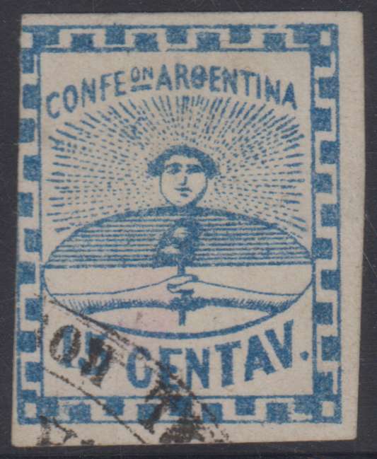 Argentina 1858 — Confederation