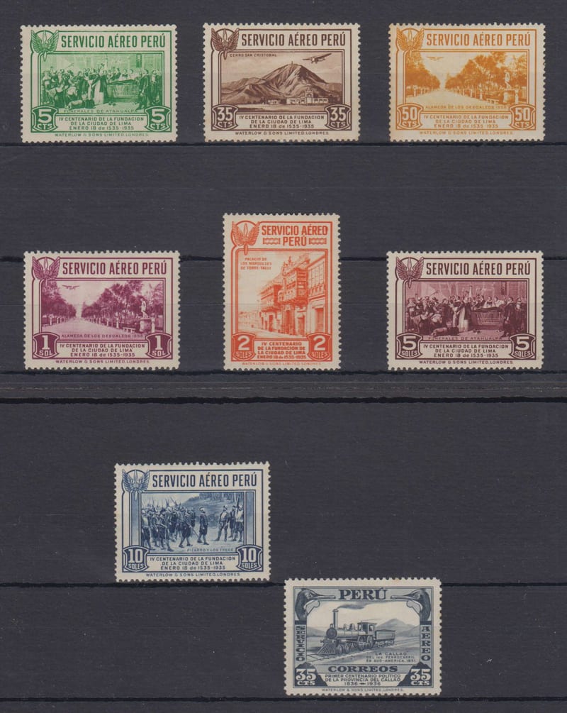 Peru 1935 — Scott C6-c13