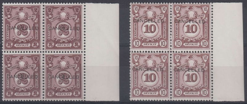 Peru 1932 — Postage due
