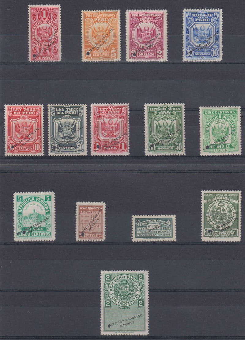 Peru 1910 — Revenues