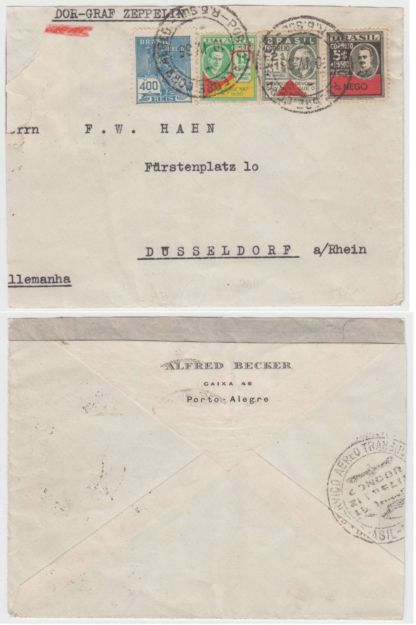 Brazil 1935 — April 10