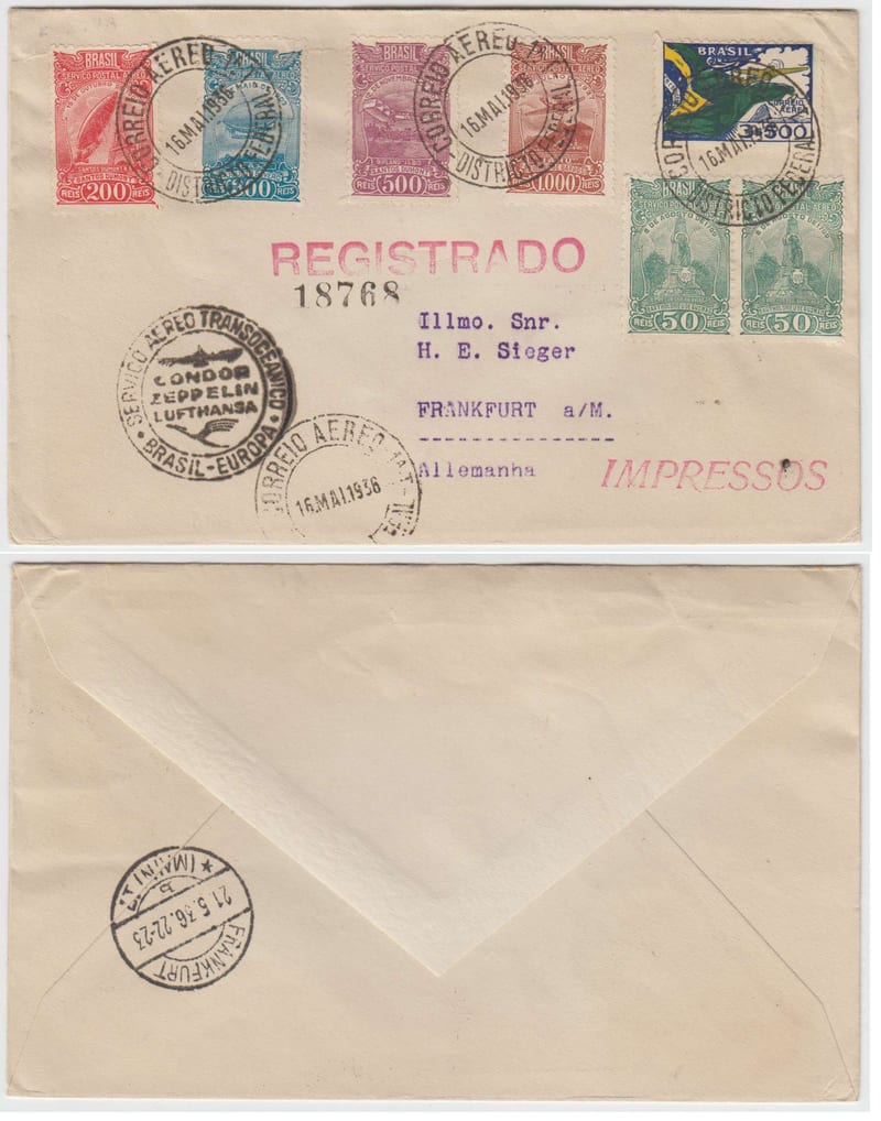 Brazil 1936 — May 16
