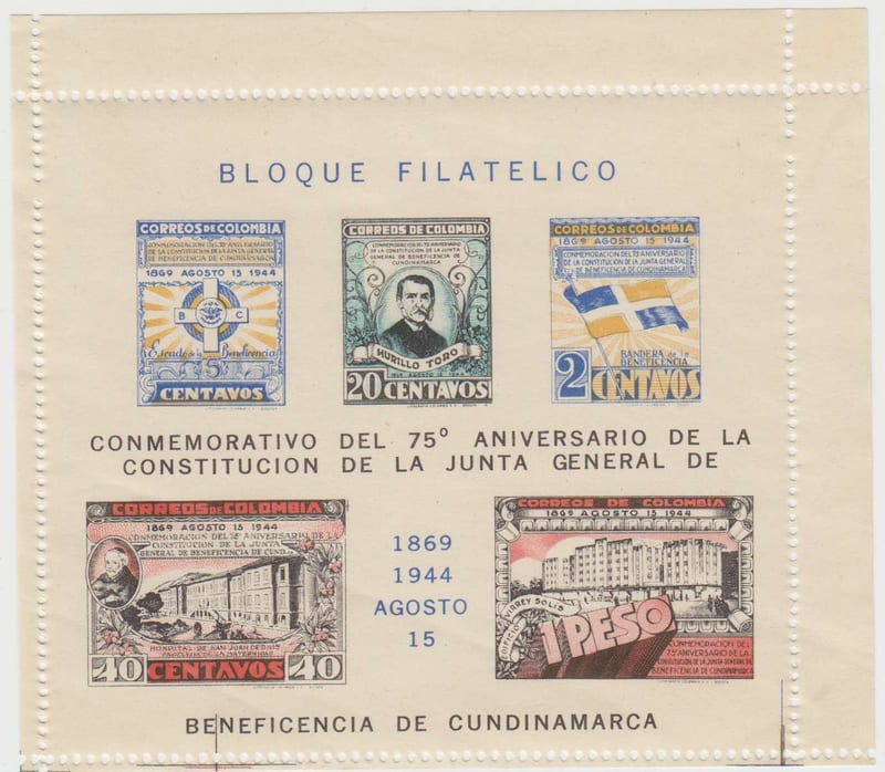 Colombia 1944 — Cundinamarca