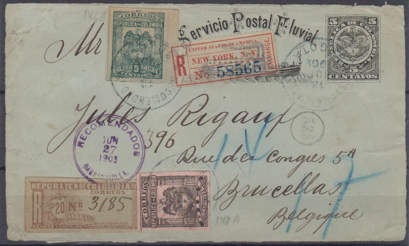 Colombia 1903 — Envelope