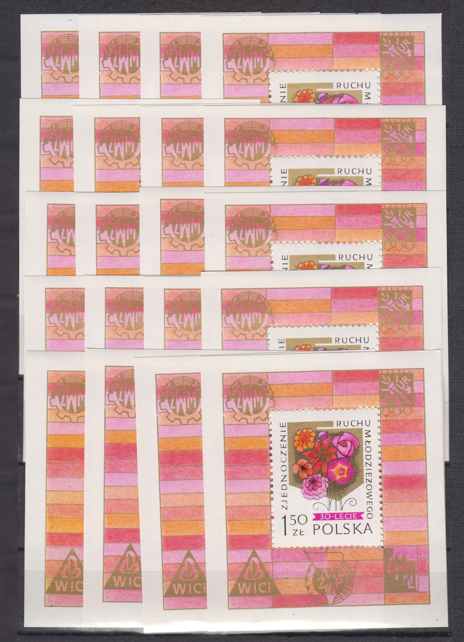Poland 1978 — Flowers & Olympics