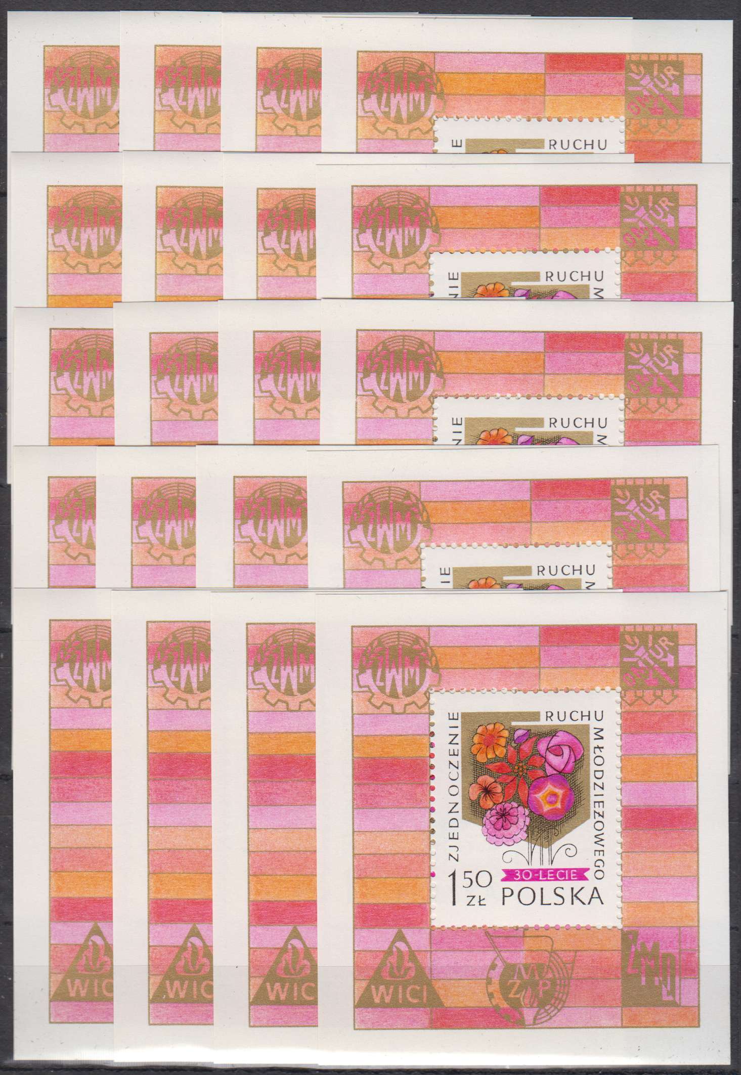 Poland 1978 — Flowers & Olympics